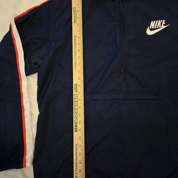 VTG Men's Nike Silver Tag Windbreaker Jacket Packable Swoosh Sz XXL EUC - Picture 5 of 12